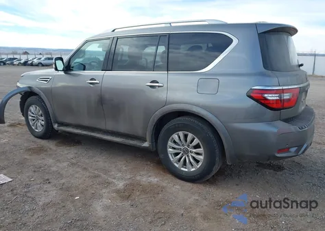 2024 Nissan Armada Sv 4Wd из США, поврежденный, VIN JN8AY2AD8R9710142